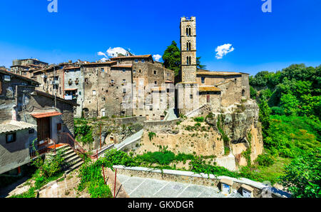 Villages médiévaux de l'Italie - Ronciglione (Viterbe, Latium) Banque D'Images