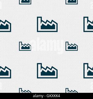 L'icône Tableau de signe. Motif géométrique transparente avec la texture. Vector Illustration de Vecteur