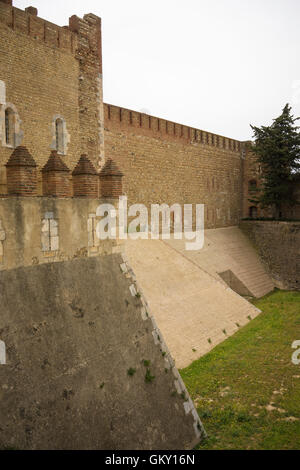 Palais des Rois de Majorque à Perpignan, France Banque D'Images