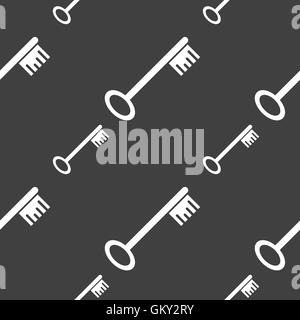 L'icône de signe. Motif transparente sur un fond gris. Vector Illustration de Vecteur