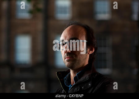 Edinburgh, Royaume-Uni. 24 août 2016. Edinburgh International Book Festival 12e jour. Edinburgh International Book Festival a lieu à Charlotte Square Gardens. Édimbourg. Photo Agustin Fernandez Mallo. Pako Mera/Alamy Live News Banque D'Images