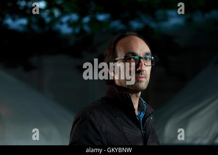 Edinburgh, Royaume-Uni. 24 août 2016. Edinburgh International Book Festival 12e jour. Edinburgh International Book Festival a lieu à Charlotte Square Gardens. Édimbourg. Photo Agustin Fernandez Mallo. Pako Mera/Alamy Live News Banque D'Images