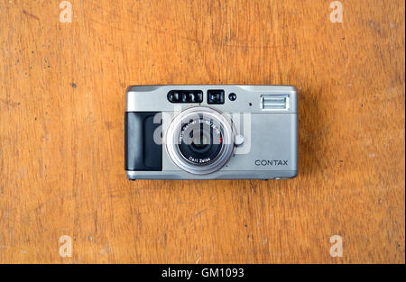 Ancien point et filmer la vie encore, l'appareil photo Banque D'Images