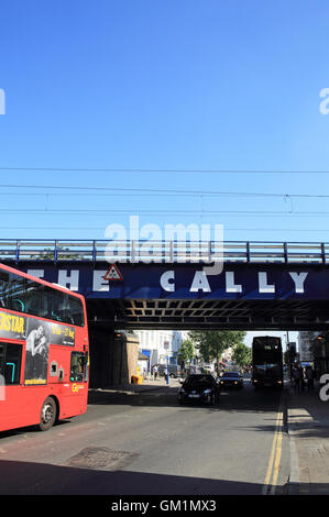 Le pont de Cally, sur l'hôtel Caledonian Road, North London, England, UK Banque D'Images