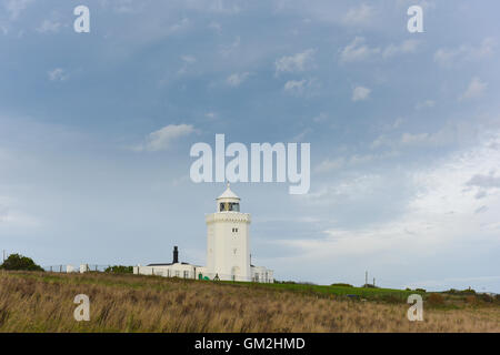 South Foreland Lighthouse, St Margaret's Bay, Dover, Kent, UK Banque D'Images