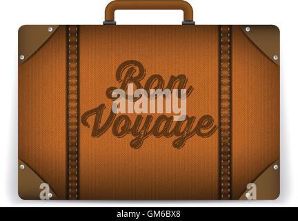 Brown Bag Bagages Illustration Illustration de Vecteur