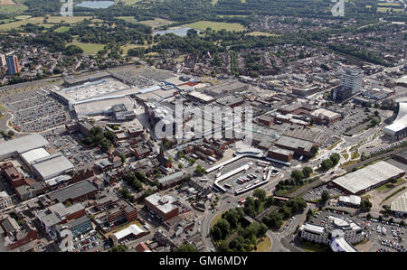 Vue aérienne de West Bromwich, Birmingham, UK Banque D'Images