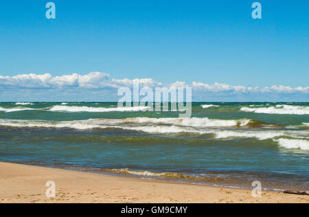 De Chicago dans l'Indiana Dunes National Lakeshore Banque D'Images