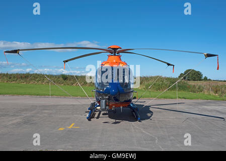 Airbus Helicopters EC135T2 + c/n 1196 d'aéronefs-tri-GLAA Lighthouse général soutien. 11 186 SCO. Banque D'Images