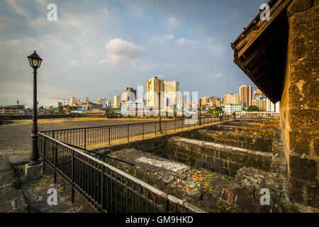 Fort Santiago, dans Intramuros, Manille, Philippines. Banque D'Images