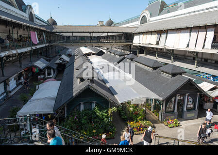 Le marché, le Mercado do Bolhão, Porto Portugal Banque D'Images