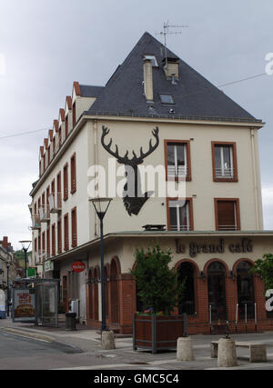 Le Grand Cafe, 11 Rue de la Harpe, 27000 Evreux, France Banque D'Images