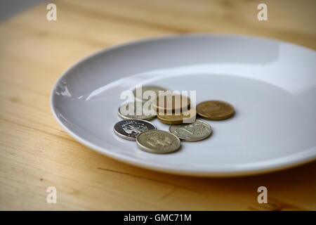 Rouble russe Banque D'Images