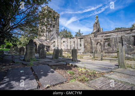 L'église à Heptenstall a été dédiée à saint Thomas Becket et un a été construit entre 1256 et 1260. Banque D'Images