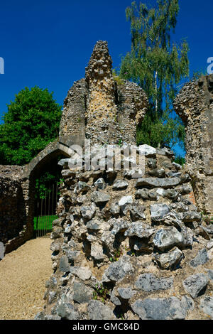 WOLVESLEY CHÂTEAU WOODMAN'S GATE Banque D'Images