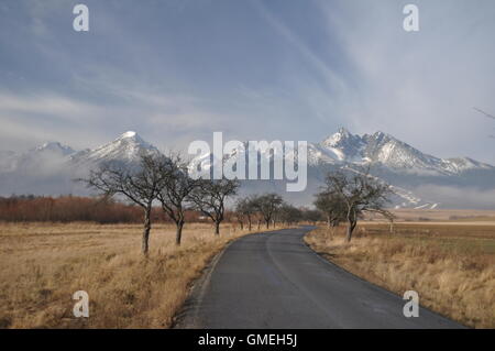 Tatras en Slovaquie Banque D'Images