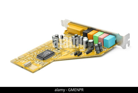 vieille carte son Banque D'Images