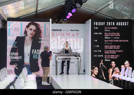 Sydney, Australie. 26 août 2016. Week-end à piste Pitt Street Mall est à la mode, la beauté et le style soutenu par certains événements de l'Australie's magazine marques. Crédit : Richard Milnes/Alamy Live News Banque D'Images