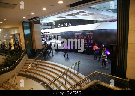 Sydney, Australie. 26 août 2016. Week-end à piste Pitt Street Mall est à la mode, la beauté et le style soutenu par certains événements de l'Australie's magazine marques. Crédit : Richard Milnes/Alamy Live News Banque D'Images