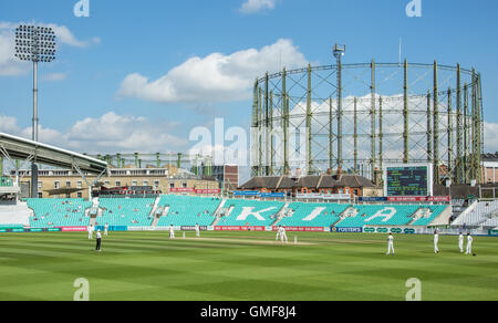 Londres, Royaume-Uni. 26 août 2016. L'ovale sur le quatrième jour de la Division du Championnat du comté de Specsavers un match entre Surrey et du Lancashire. David Rowe/Alamy live news Banque D'Images