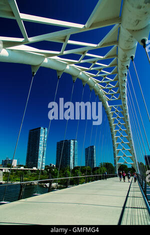 La baie Humber Bridge Arch Toronto Ontario Canada Banque D'Images