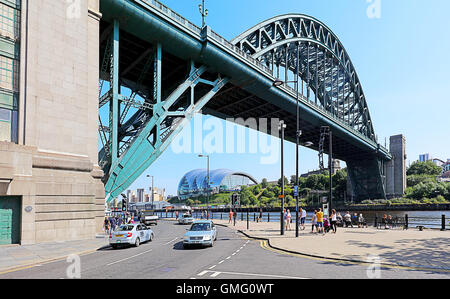 Pont Tyne, Newcastle-upon-Tyne Banque D'Images