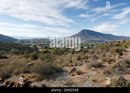 La Ville - Paysage Graaff-Reinet Banque D'Images