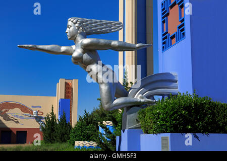 La Statue de contralto, Fair Park, Dallas, Texas, USA Banque D'Images