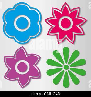 Série fleur, vector illustration. Illustration de Vecteur