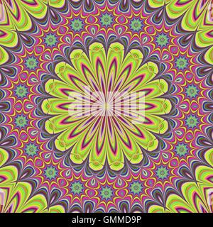 Design Floral mandala background Illustration de Vecteur