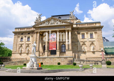 Théâtre d'état de Hesse à Wiesbaden, Allemagne Banque D'Images