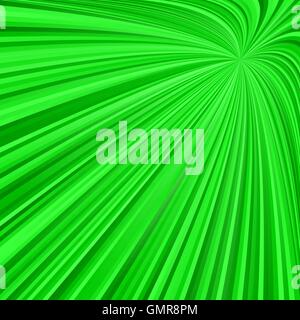 Abstract Green ray burst background Illustration de Vecteur