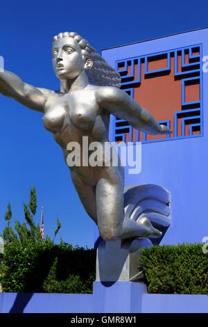 La Statue de contralto, Fair Park, Dallas, Texas, USA Banque D'Images