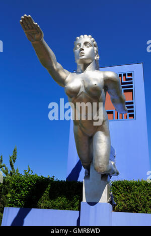 La Statue de contralto, Fair Park, Dallas, Texas, USA Banque D'Images