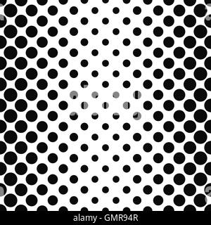 Noir blanc vertical homogène de points. Illustration de Vecteur