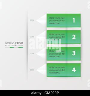 Le modèle de rapport d'axe Illustration de Vecteur