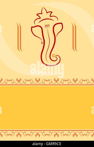 Ganesha le seigneur de La Sagesse Illustration de Vecteur