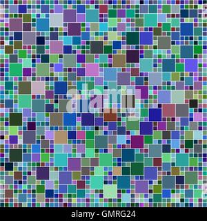 Fond mosaïque carré multicolore Illustration de Vecteur