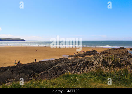 Woolacombe Bay Beach Banque D'Images