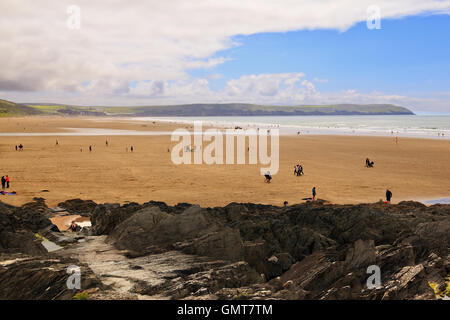 Woolacombe Bay Beach Banque D'Images