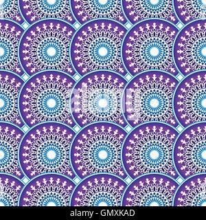 Vintage de couleur violet-bleu-blanc motif transparent Illustration de Vecteur