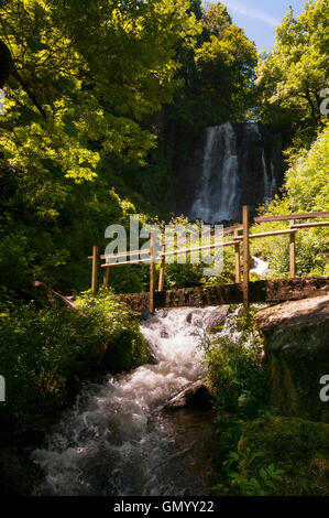 Cascade de Vaucoux, Puy-de-Dôme, Auvergne, France Banque D'Images