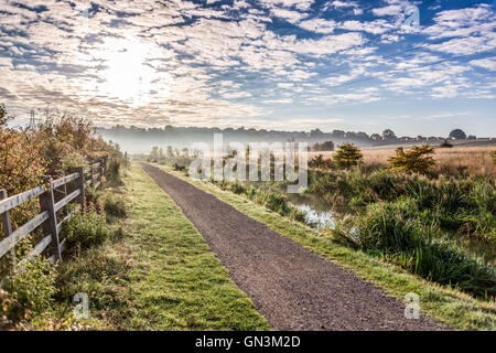 Canal Chesterfield, England, UK - Printemps 2016 Banque D'Images