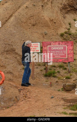 Filey Brigg, Yorkshire du Nord Banque D'Images