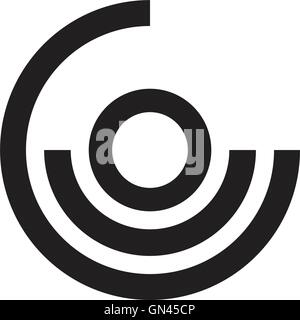 Schéma de configuration simple et de graphiques relatifs icône vecteur Illustration de Vecteur