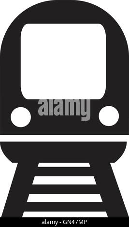 Vecteur de train Illustration de Vecteur