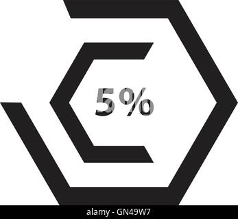 Schéma de configuration simple et de graphiques relatifs icône vecteur Illustration de Vecteur