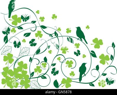 Shamrock Illustration de Vecteur