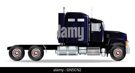 Tracteur de camion Illustration de Vecteur