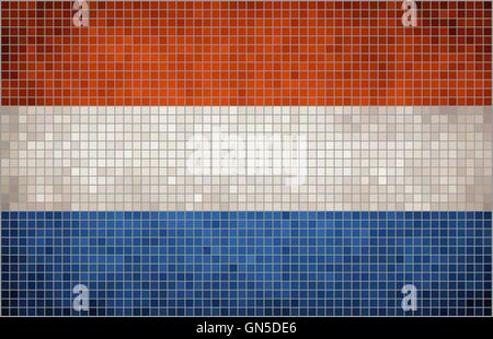 Pavillon des Pays-Bas Illustration de Vecteur